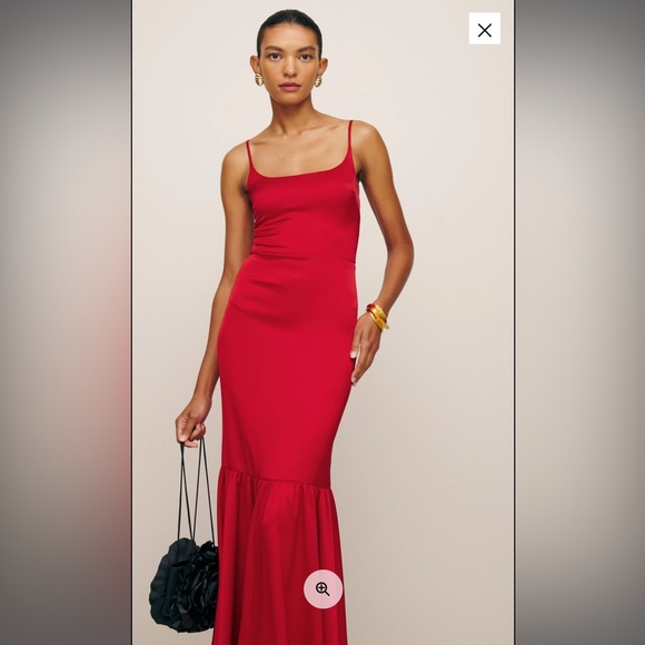 BNWT Reformation Nasha satin dress - Picture 2 of 7